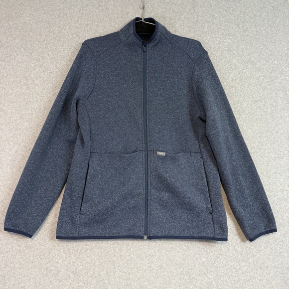 Figs Jackets & Blazers - Figs jacket womens XL blue fleece full zip